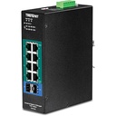 Tööstuslik PoE Switch: 8 x 10/100/1000Mbps PoE+, 2 x 10/100/1000Mbps SFP, Layer 2, IP30, -40 to 75 ºC