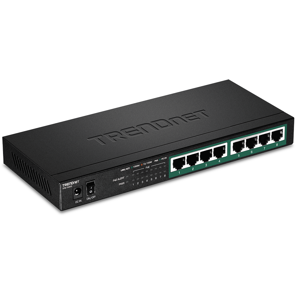 [TPE-TG83] 8-Port Gigabit PoE+ Switch (120W)