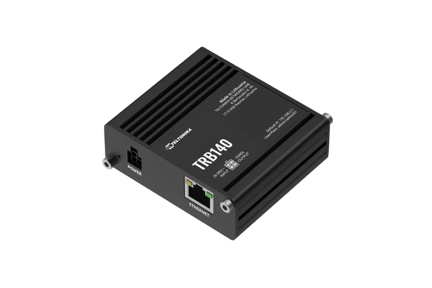 Tööstuslik LTE - Ethernet IoT Gateway, Mini SIM, 1 x Gigabit, RMS, OpenLinux