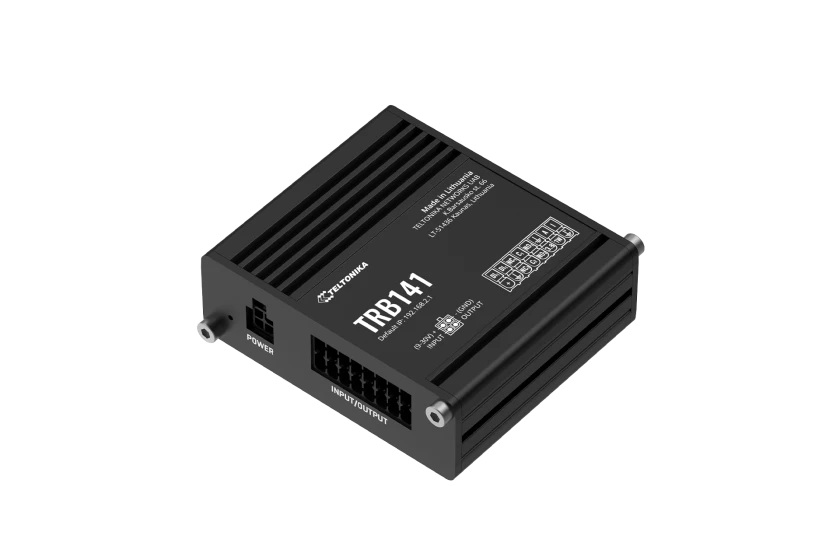 Tööstuslik LTE - Cat 1 input ja output Gateway,1x mini SIM, RMS, RutOS,