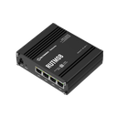 Tööstuslik Ruuter: 4 x 10/100/1000, 1 x USB, M2M, RMS, VPN, 9-50VDC, -40 kuni 75 °C