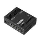 Tööstuslik 5G/4G LTE Dual Wifi Ruuter: 1xWAN, 4xLAN, 802.11b/g/n/ac Wave 2 MU-MIMO, -40°C-75°C, IP30, SIM/eSIM