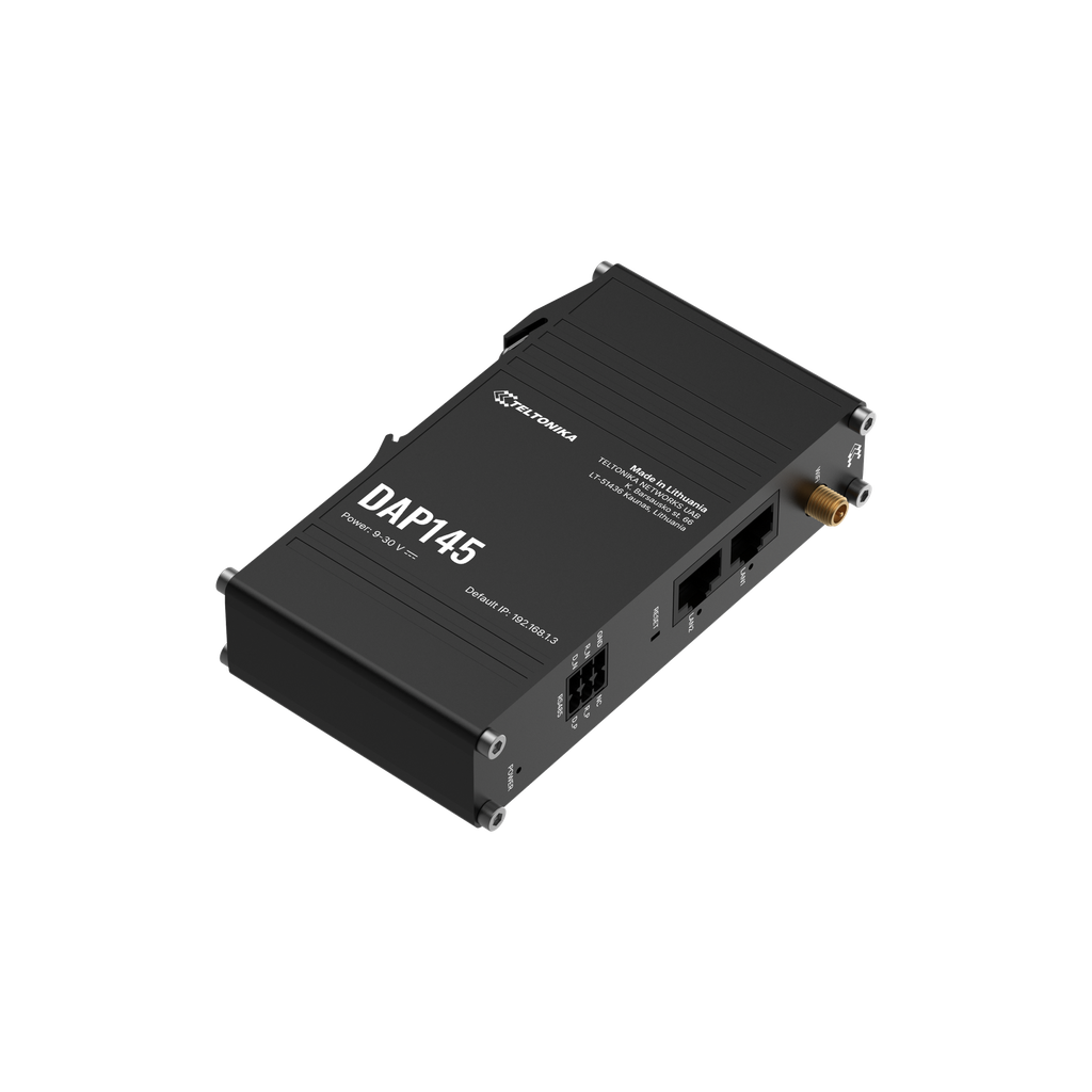 [DAP145] Tööstuslik 802.11a/b/g/n RS485 WiFi Access Point, Seamless Wi-Fi 4, Wi-Fi mesh, Fast Roaming, -40 kuni 75°C