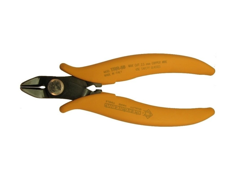 Lõikurid - Blunt cut, lead 2,5mm - ESD black - w/Safety clip