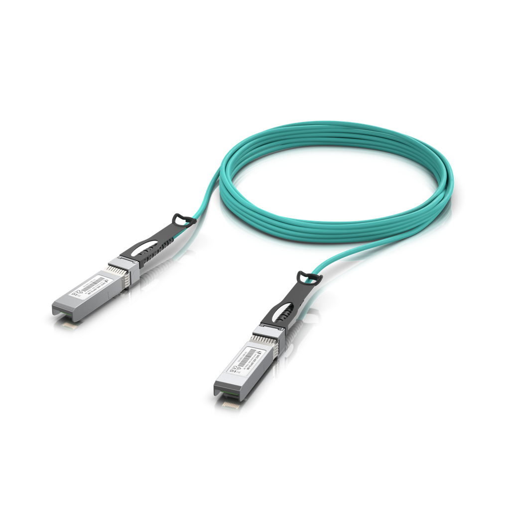 [UACC-AOC-SFP10-5M] Ubiquiti SFP+ kaabel 5.0m, 1/10Gbps sinine