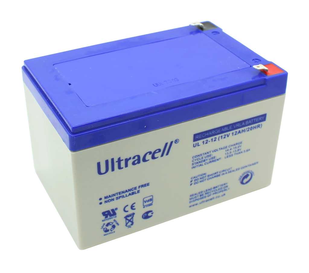 [UL12-12] Pliiaku 12V 12Ah 151x98x95mm (UL12-12) Ultracell