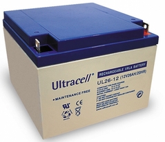 [UL26-12] Pliiaku 12V 26Ah 175x166x125mm (UL26-12) Ultracell