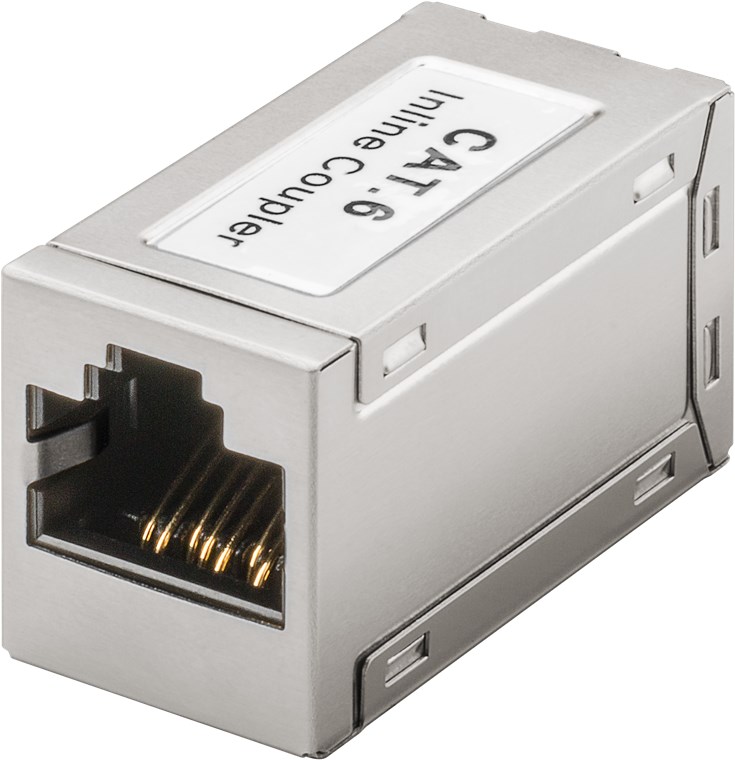 Modular coupler 2xRJ45 jack, Cat6