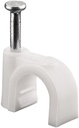 Cable clip, white - max. cable diameter: 8.0 mm