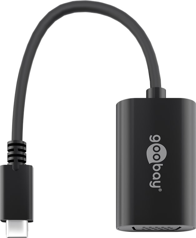 Konverter USB-C (M) - VGA (F), 1920 X 1080@60Hz, 0.2m, must