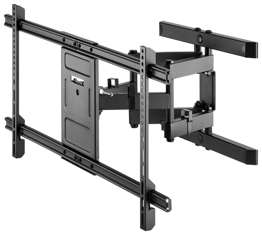 TV seinakinnitus Pro FULLMOTION (XL), väljaulatuv 77-428mm, 43"-100", keeratav ja pööratav, kuni 60kg, must
