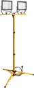 LED work light with telescopic tripod, 2 x 50 W
