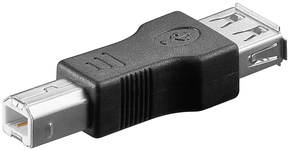 USB Adapter, USB A Female to B Male
