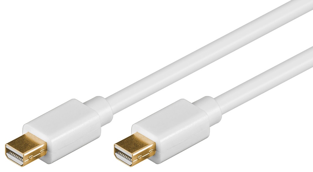 Mini DisplayPort kaabel 1.0m, valge