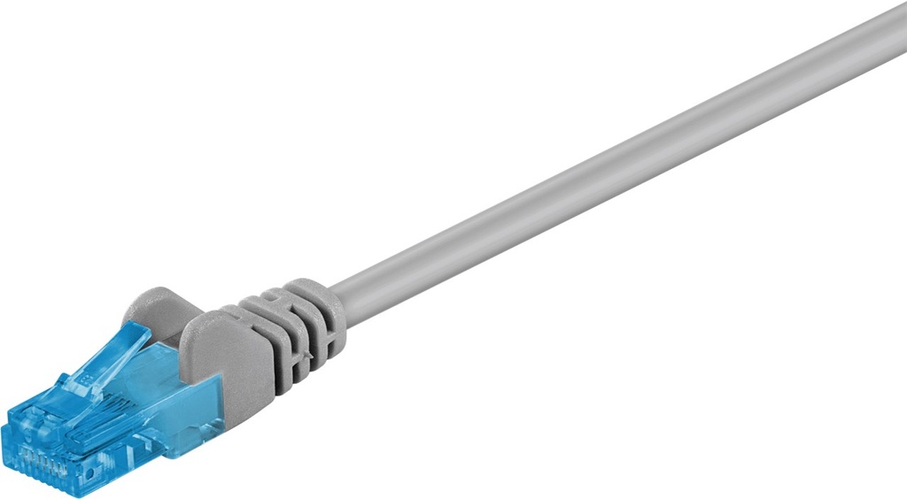 Võrgukaabel Cat6a UTP 3.0m, hall, LSZH, CU