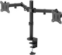 Monitori lauakinnitus kahele monitorile, Flex, monitorile 17"-32"