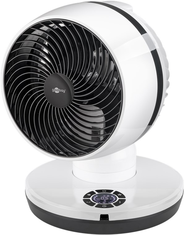 [59515] 9-inch 3D Floor Fan with Remote Control and Timer