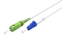 FO jätkukaabel singlemode LC-SC/APC simplex, 20.0m, G.657.A2, Valge
