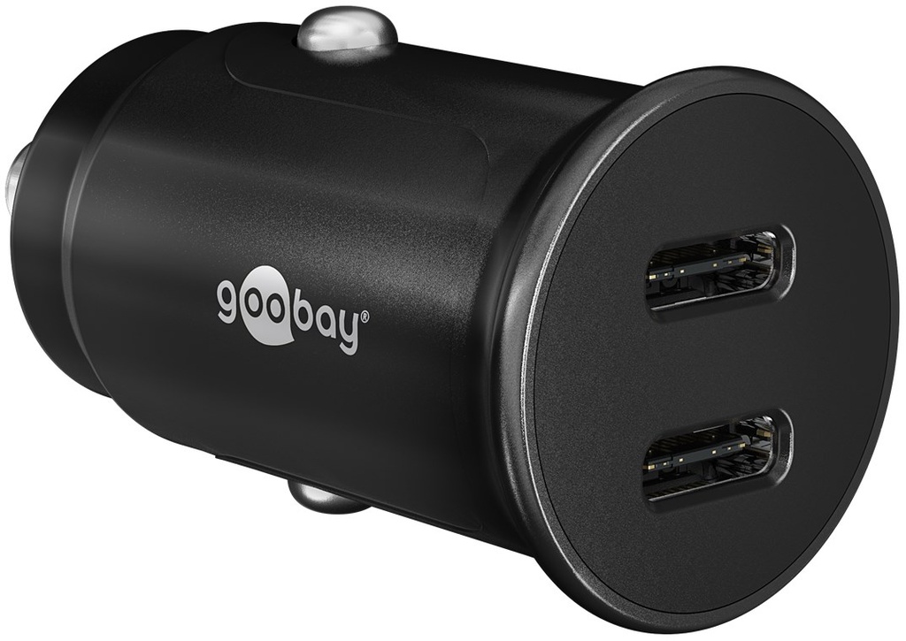 USB Autolaadija 2 x USB-C, 3A 12V/24V