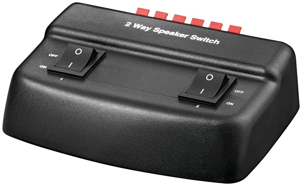 [60928] Audio switch kõlaritele, 2 sisendit - 1 väljund