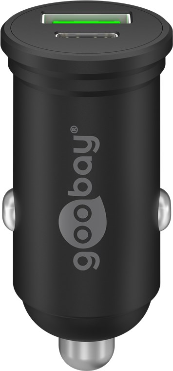 USB Autolaadija 1 x USB-A QC3.0, 1 x USB-C PD, 3A, 12V/24V