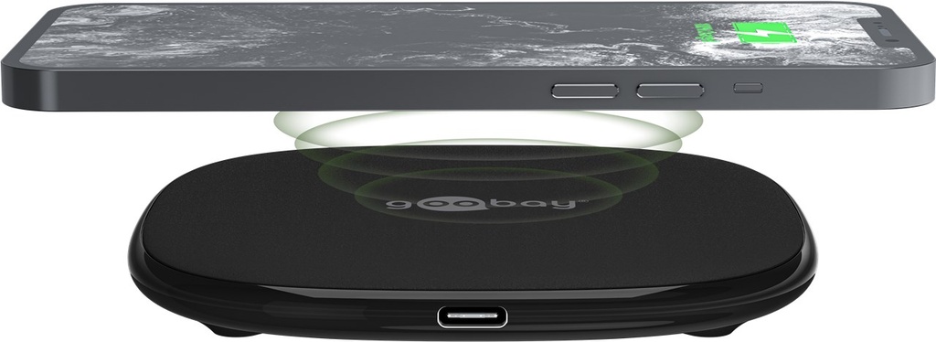 [64675] Wireless kiirlaadija 15W, must