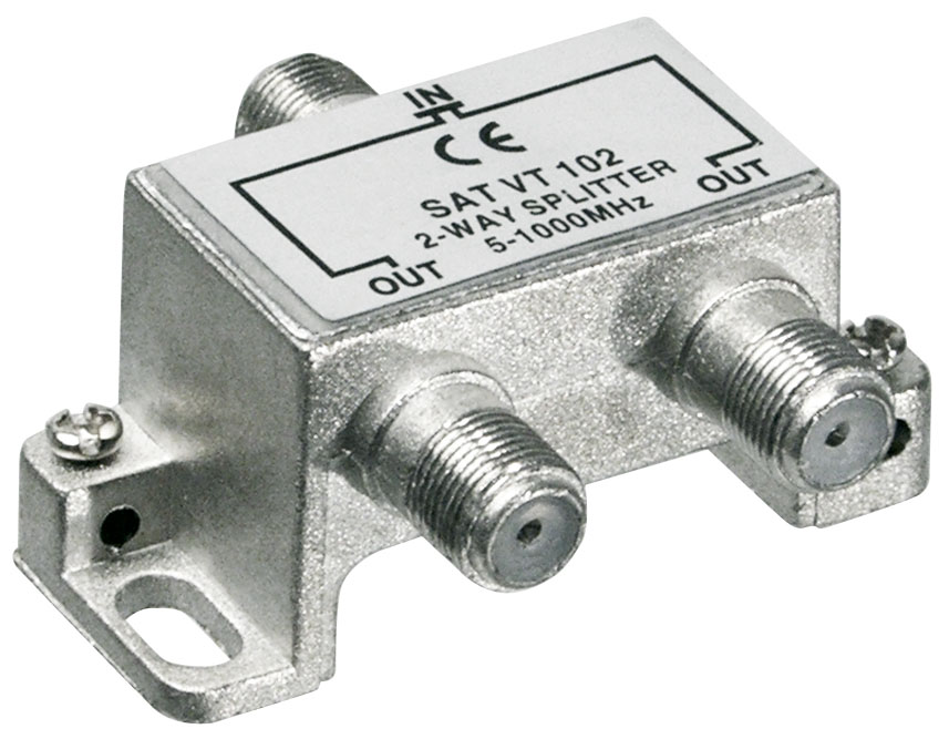 [67019] Signaali jagaja (TV), 5-1000Mhz, 1 sisse - 2 välja