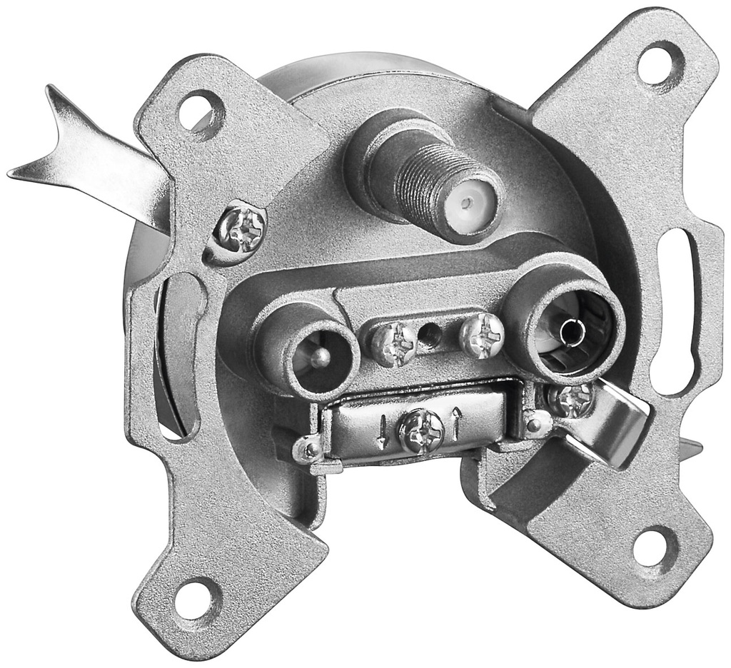[67048] Antenna-Wall-Socket (SAT/TV/R) trough wall socket