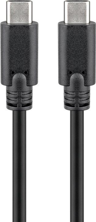 USB-C kaabel 0.5m, USB 3.2 Gen1, 5Gbps, 3A, must