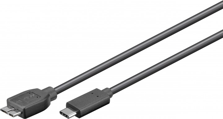USB 3.0 micro B - USB-C 0.6m, must