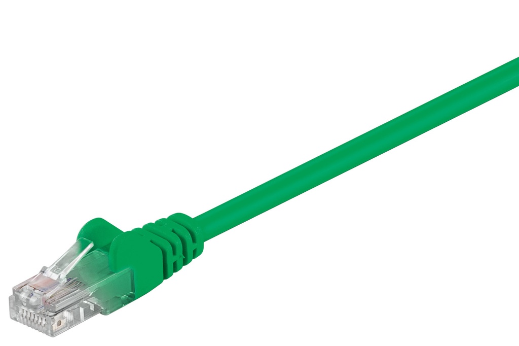 Võrgukaabel Cat5e UTP 3.0m, roheline, CCA