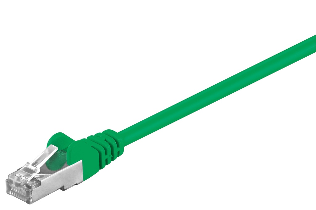[68619] Võrgukaabel Cat5e FTP 0.25m, roheline, CCA