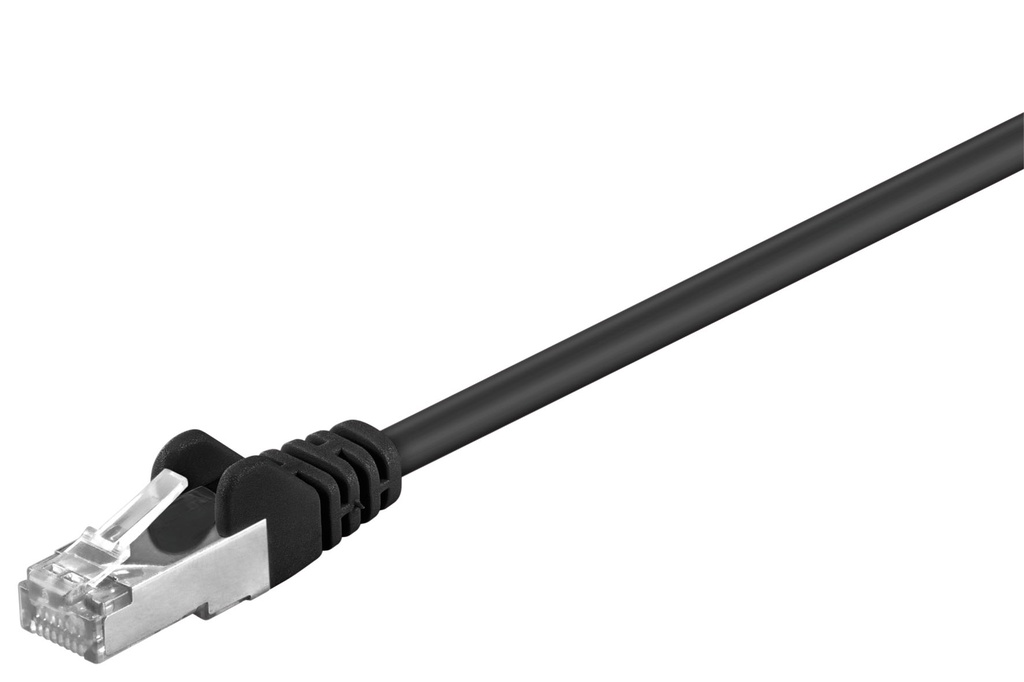 Võrgukaabel Cat5e F/UTP 50.0m, must, CCA