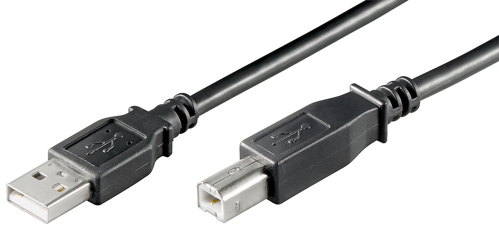 USB 2.0 kaabel A - B 5.0m, must