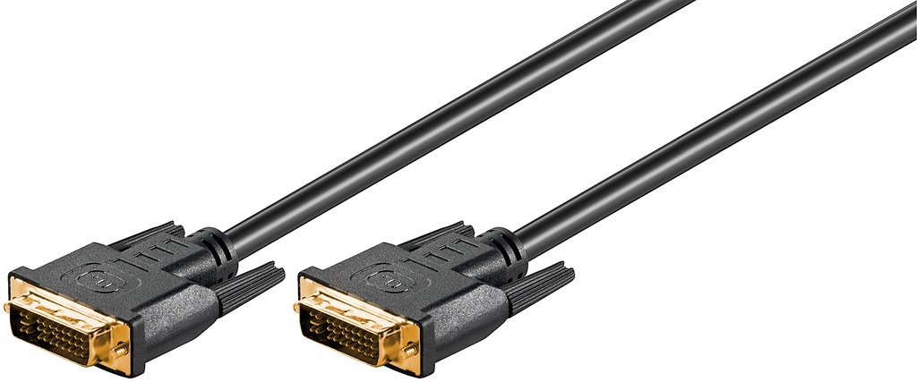 [69203] DVI-I Dual Link kaabel 2.0m, kullatud