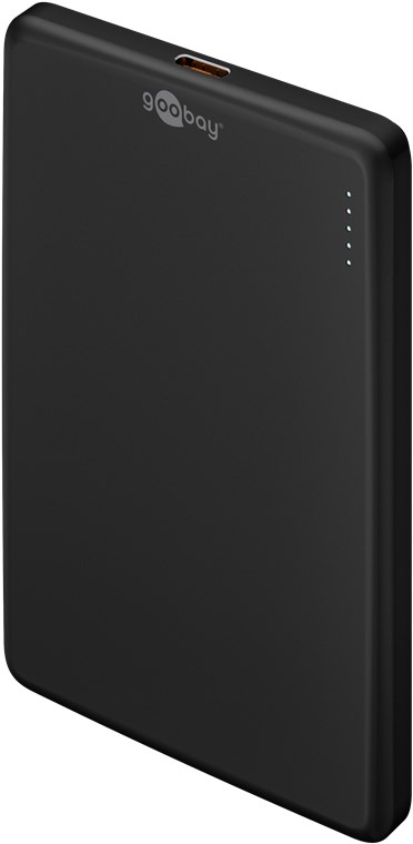 [70182] Akupank: USB-C (PD), 5.000mAh, 15W, must, juhtmevaba (wireless), Li-Po