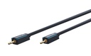 3.5mm kaabel 3.0m, kullatud, OFC, topeltvarjega, tumesinine