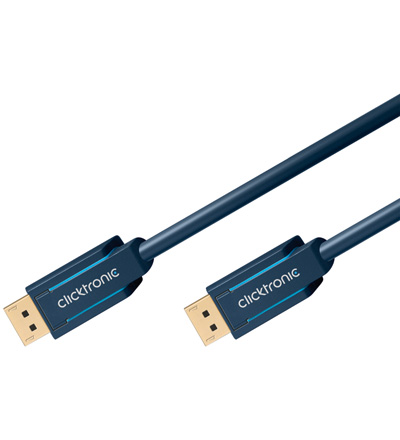 [70716] DisplayPort kaabel 15.0m, 4K 3840x2160p@60Hz, OFC, tumesinine