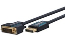 Displayport - DVI-D kaabel 3.0m, OFC, topeltvarjega (sign suund DP > DVI-D), tumesinine