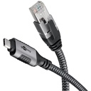 USB-C 3.1 - RJ45 Ethernet kaabel, 15.0.0m, 5 Gbit/s, tekstiilist kattega