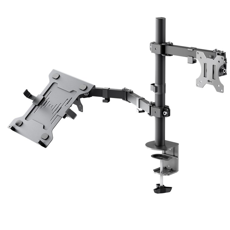 Monitor Mount with Laptop Arm Flex, 13" to 32" (33 - 81 cm)