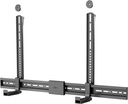 Universal Soundbar Mount for TV Sets, black