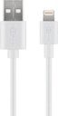 USB 2.0 - Lightning kaabel 2.0m, Apple sertifitseeritud, valge