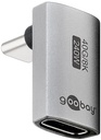 USB-C Adapter Vertical 90° Long, USB4
