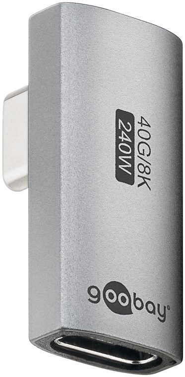 [74443] USB-C Adapter Vertical 90° Rotated, USB4