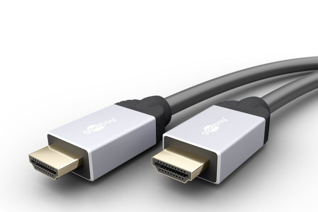 [75053] HDMI connection cable  1.0m  + Ethernet, 4K 3840x2160p@60Hz