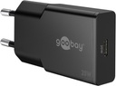 USB-C™ PD GaN Fast Charger Slim (20 W) black