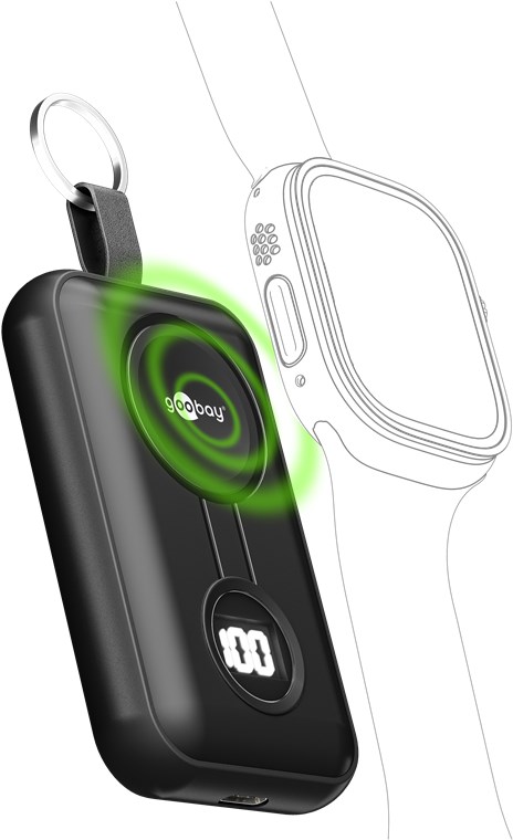 [76253] Wireless Power Bank for Apple Watch 2,500 mAh