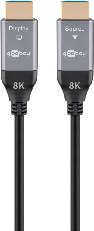 HDMI kaabel 10.0m, Optical Hybrid (AOC), 48Gbit/s, 8K 7680x4320@60Hz, 4K 3840x2160@120Hz