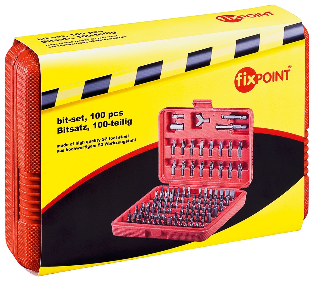 [77045] bit set, 100 pcs. - made of high quality tool steel